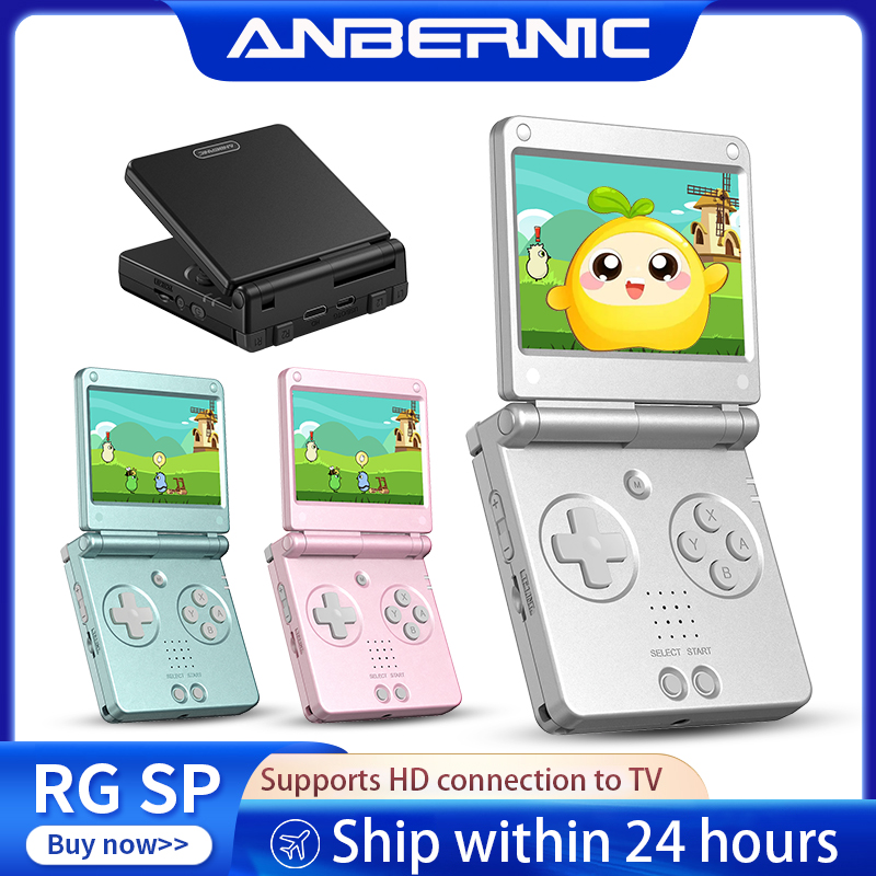 Gaming Console Android - เครื่องเล่นเกมพกพา Anbernic RGSP Flip Retro ระบบปฏิบัติการ