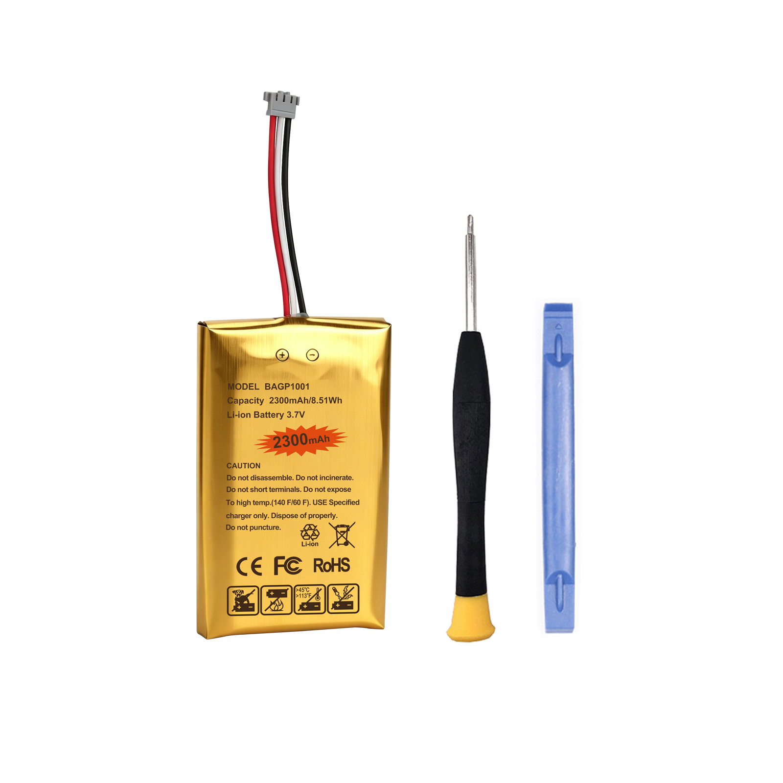 Sony Controller Dualsense Edge - แบตเตอรี่ BAGP1001 2300mAh สำหรับคอนโทรลเลอร์ DualSense Edge