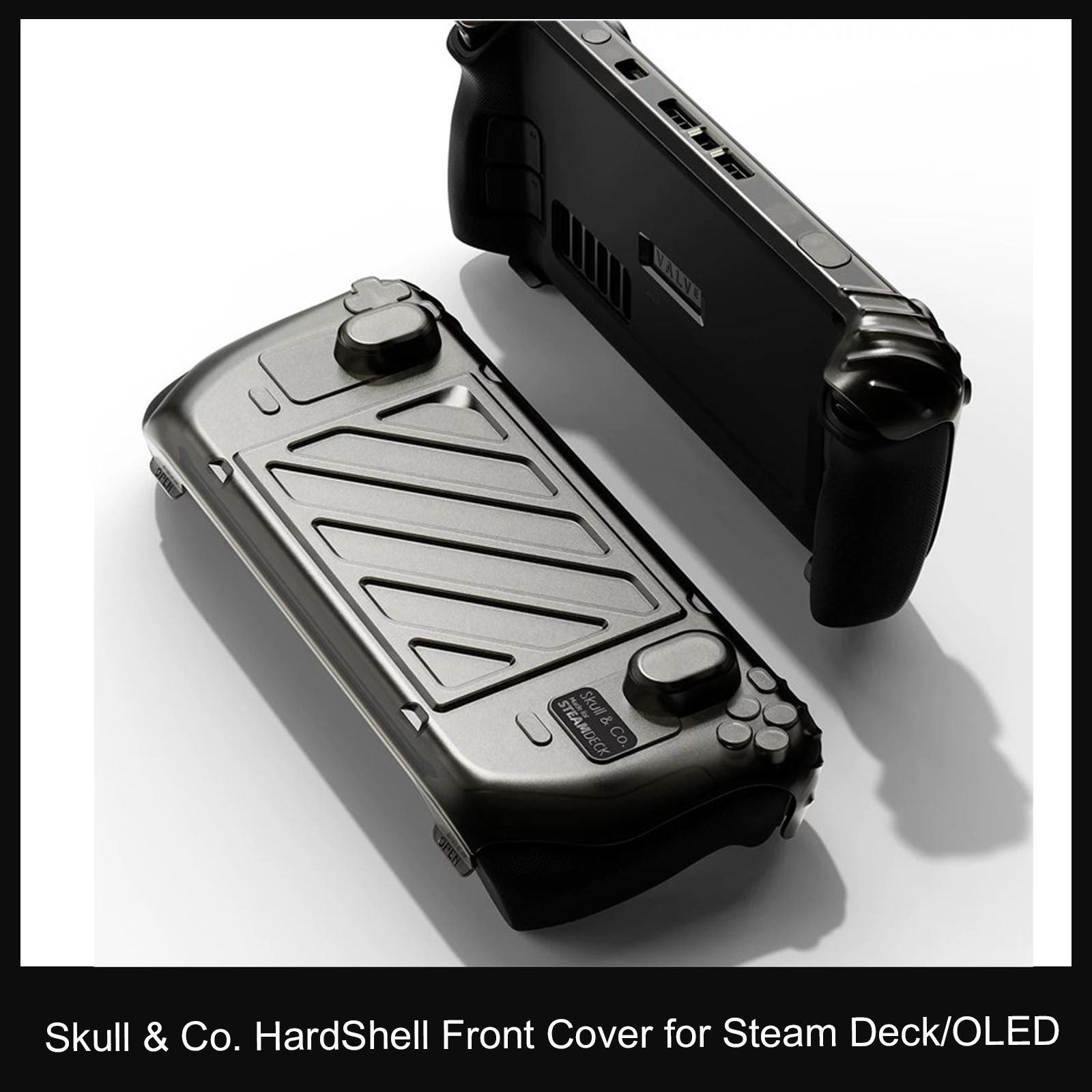 Gaming Console Steam Deck - Skull & Co. HardShell ฝาครอบด้านหน้า Bundle