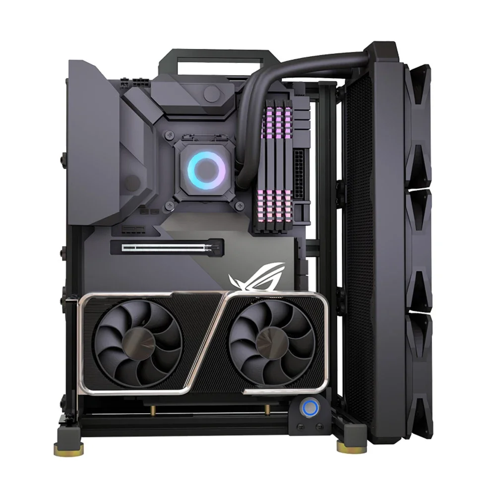 Gaming Console Tower - Modding EATX เปิด PC กรณีกรอบ ITX