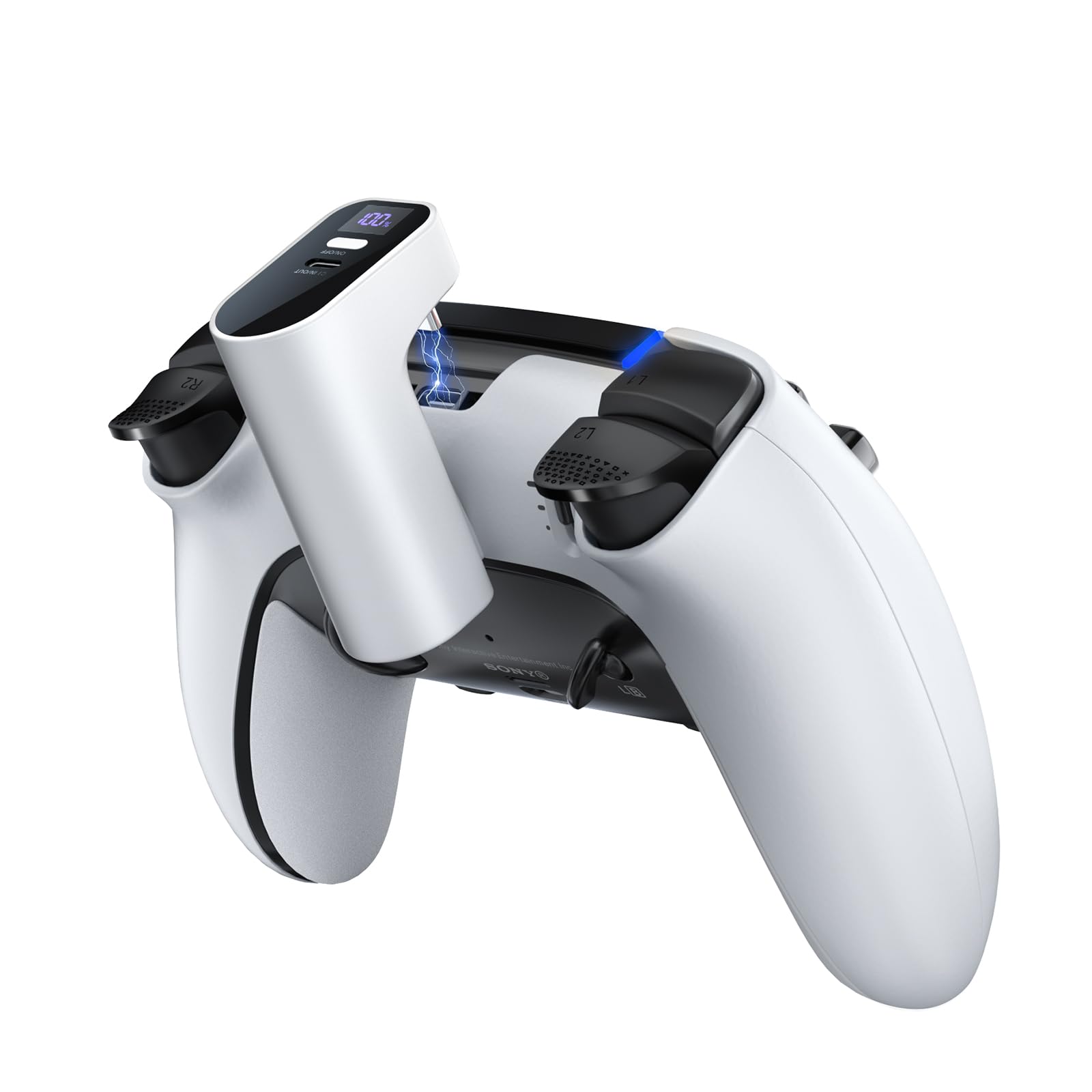 Sony Controller Dualsense Edge - เครื่องชาร์จสำหรับคอนโทรลเลอร์ PS5, แบตเตอรี่แพ็คที่ใช้งานร่วมกับ PlayStation DualSense และ