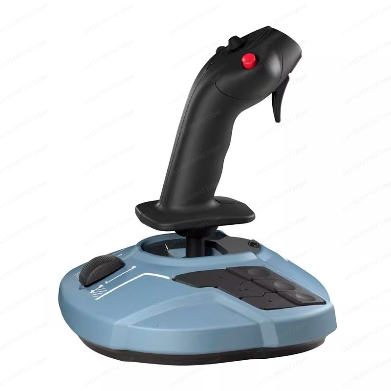 Flight Joystick Sim - ตัวควบคุมคันเร่งเครื่องบินจำลอง 320 พร้อมระบบลดแรงกระแทกแบบไฮดรอลิก, จอยสติ๊กแบบมืออาชีพ