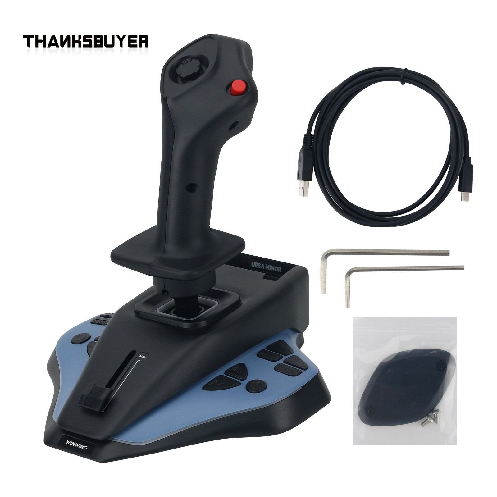 Flight Joystick Sim - จอยสติ๊กจำลองการบิน Simplayer URSA MINOR รุ่น R
