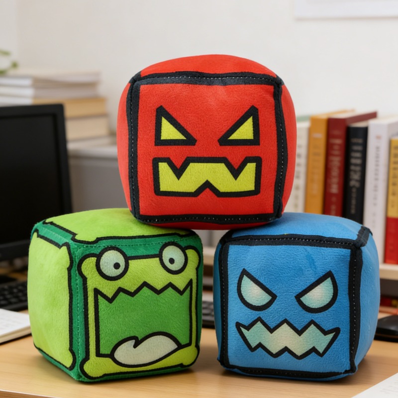 Gaming Chair Cushion - หมอนอิงลาย Geometrical Kawaii น่ารัก นุ่มสบาย ใช้รองคอ