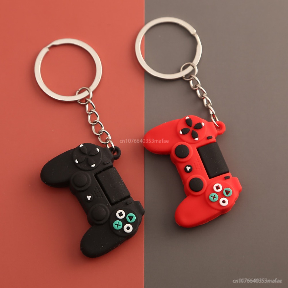 Flight Joystick Sim - วิดีโอเกมจับพวงกุญแจสําหรับชาย MINI จอยสติ๊กพวงกุญแจสําหรับผู้ชายผู้หญิงจําลองควบคุม Handle Key RING