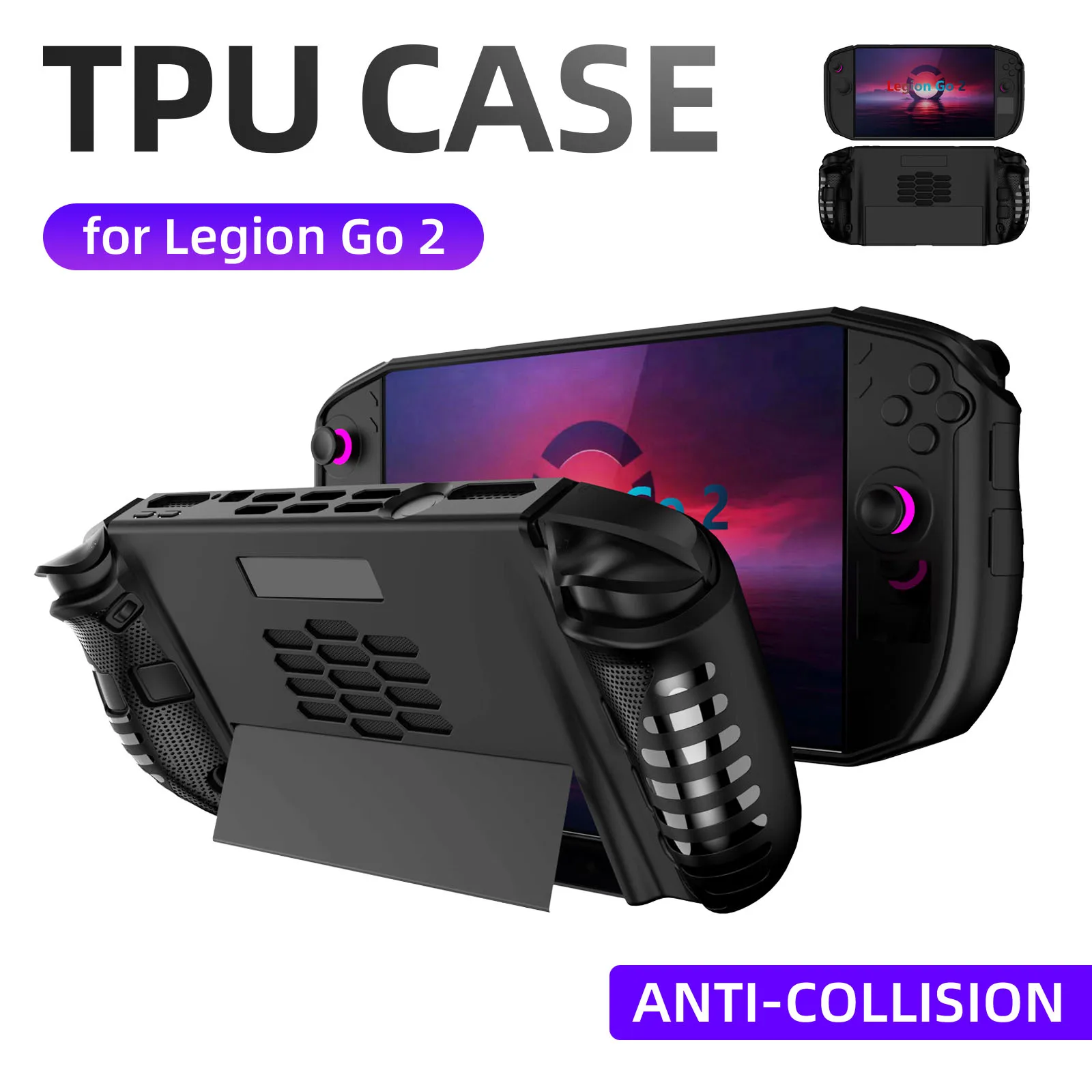 Gaming Console Lenovo Legion Go - เคส TPU สำหรับเลอโนโว ลีเจียน โก 2,