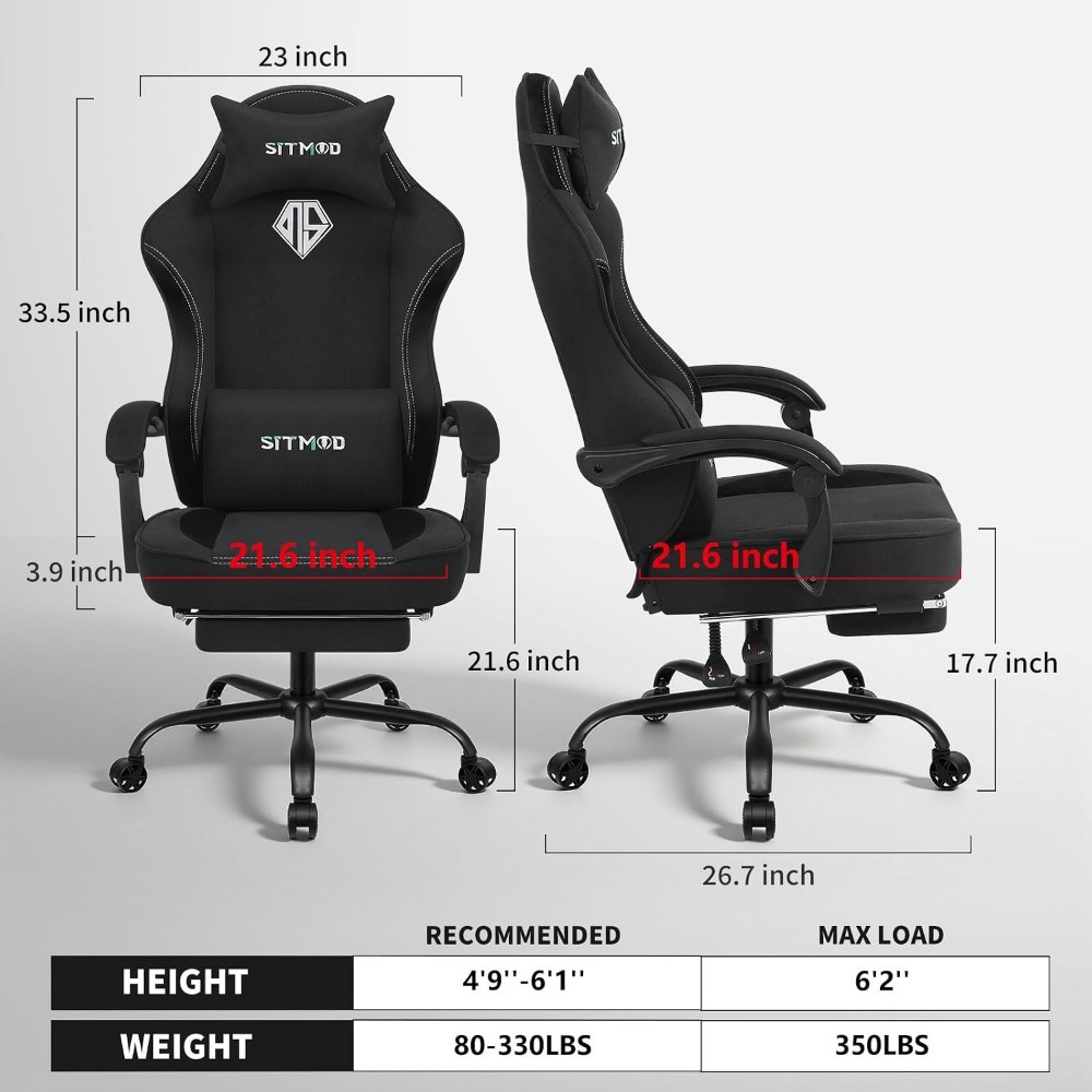 เก้าอี้เกมมิ่งตามหลักสรีรศาสตร - Gaming Chair Cushion บทวิจารณ์และราคา