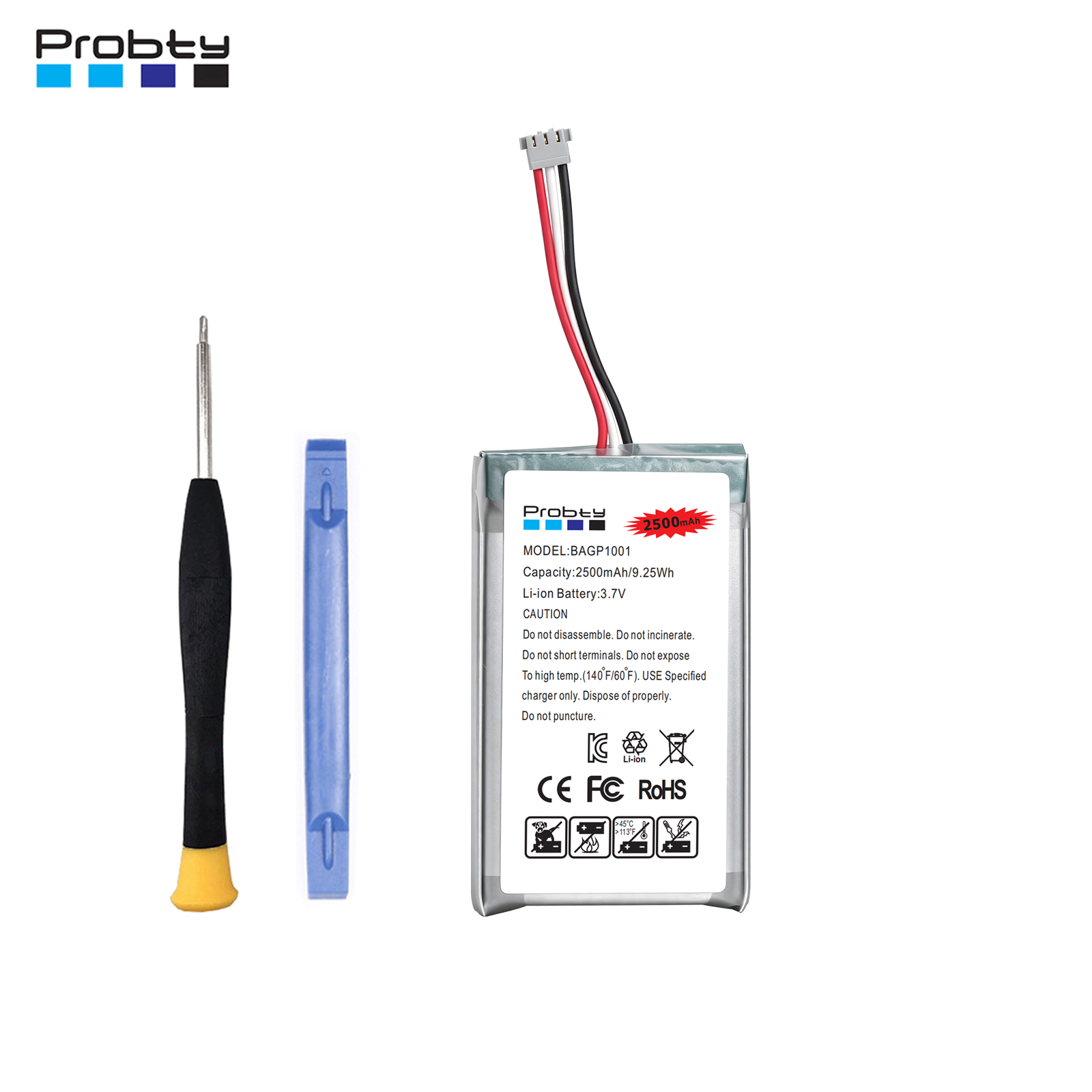 แบตเตอรี่ Probty 2500mAh BAGP1 - Sony Controller Dualsense Edge บทวิจารณ์และราคา