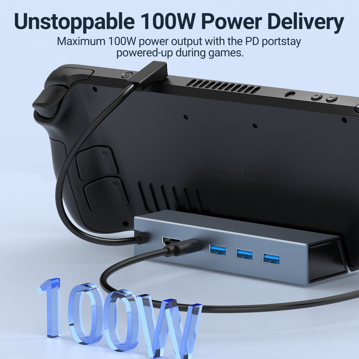 ฮับเกม USB-C 5 in 1 แบบ Type-C - Gaming Console Steam Deck บทวิจารณ์และราคา