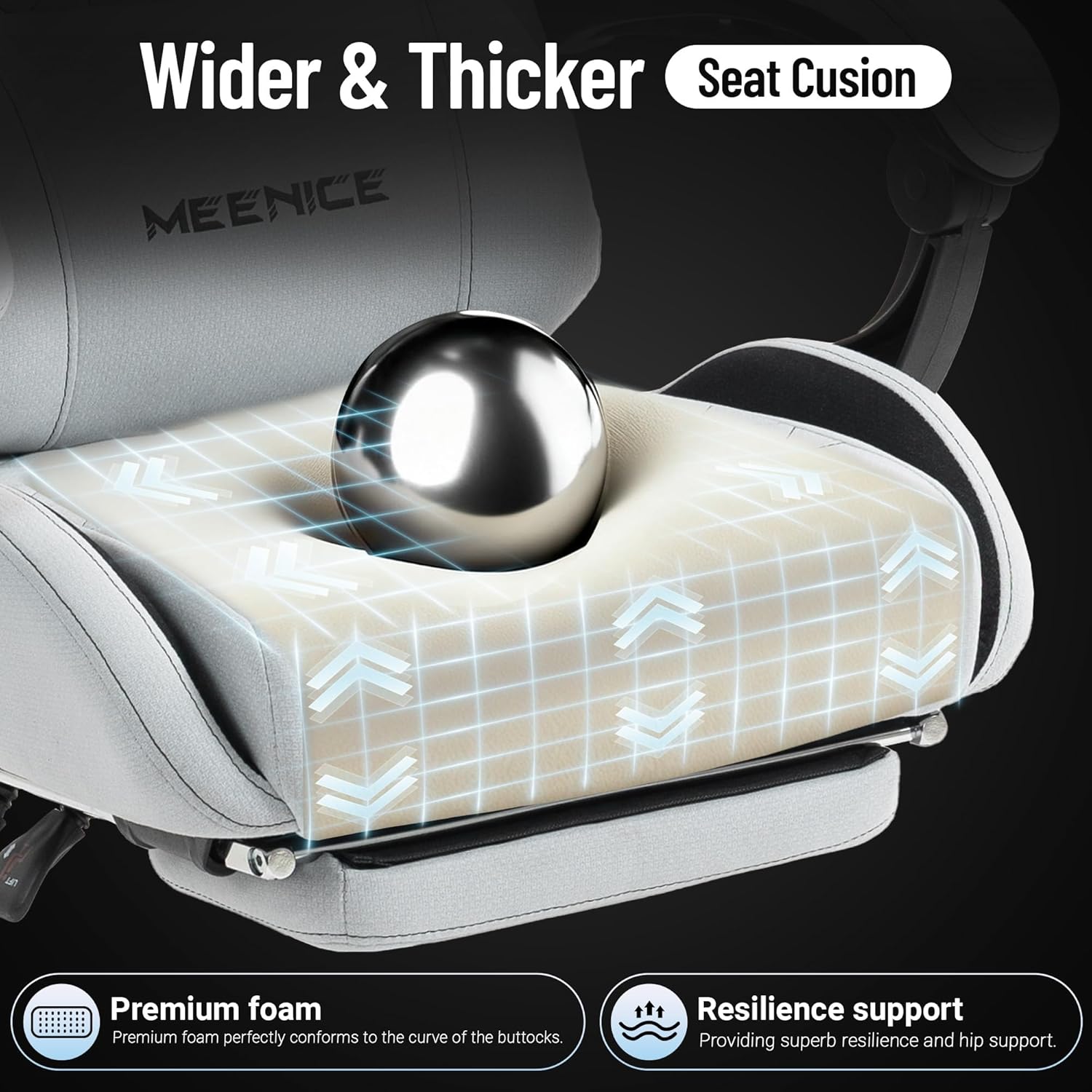 # เก้าอี้เกมมิ่งขนาดใหญ่พิเศษ  - Gaming Chair Cushion บทวิจารณ์และราคา