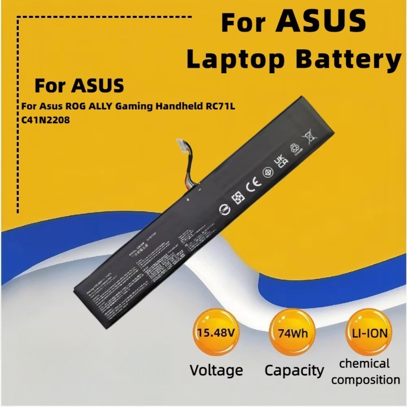 ใหม่ C41N2208 57Wh/74Wh/80Wh แ - Gaming Console Asus Rog บทวิจารณ์และราคา