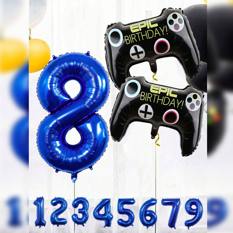 3 ชิ้นวิดีโอเกม Party Supplies - Gaming Console Handle บทวิจารณ์และราคา