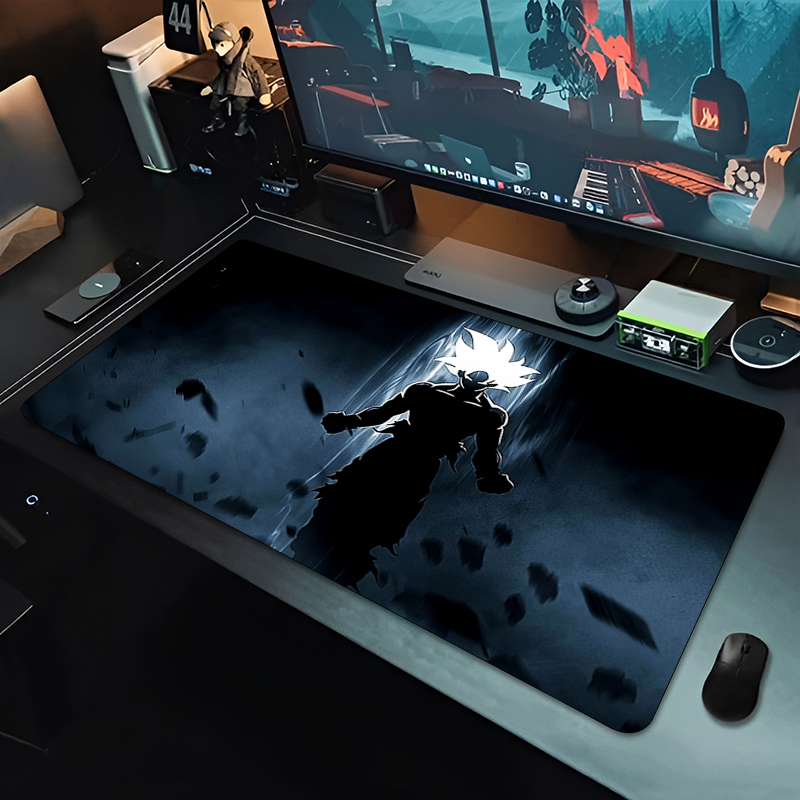 แผ่นรองเมาส์อนิเมะ DBZ สีดำ ลา - Gaming Console Room บทวิจารณ์และราคา