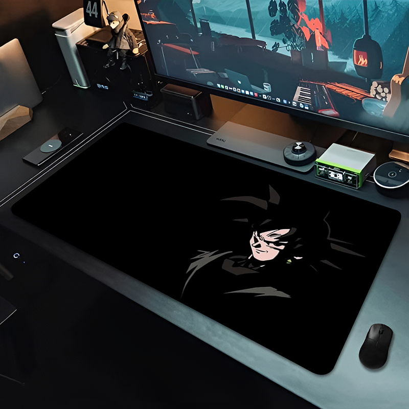 แผ่นรองเมาส์อนิเมะ DBZ สีดำ ลา - Gaming Console Room บทวิจารณ์และราคา