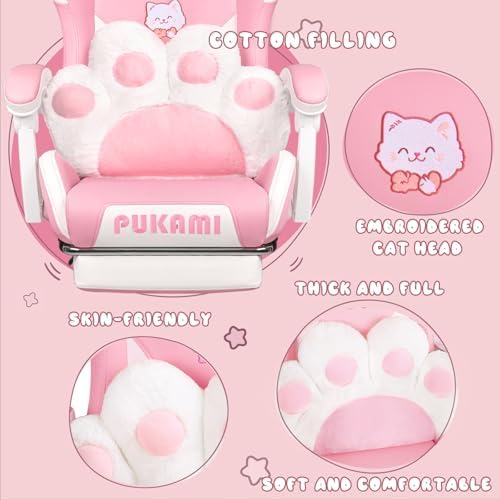 เก้าอี้เกมมิ่งสีชมพู น่ารัก พร - Gaming Chair Cushion บทวิจารณ์และราคา