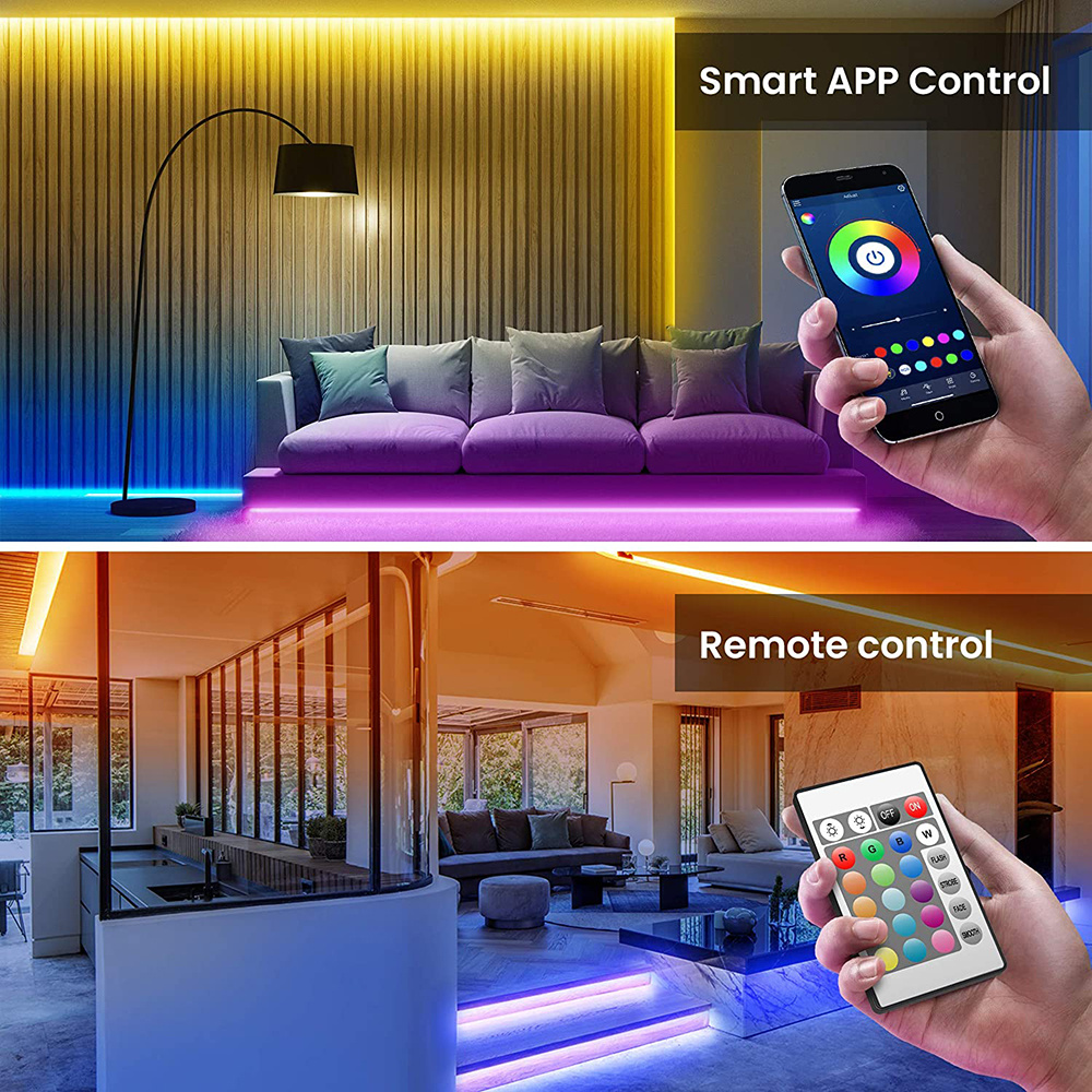ไฟแบ็คไลท์ทีวี LED RGB5050 พร้ - Gaming Console Room บทวิจารณ์และราคา