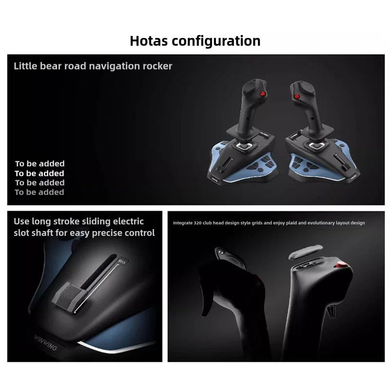 WINWING URSA MINOR จอยสติ๊กสาย - Flight Joystick Sim บทวิจารณ์และราคา