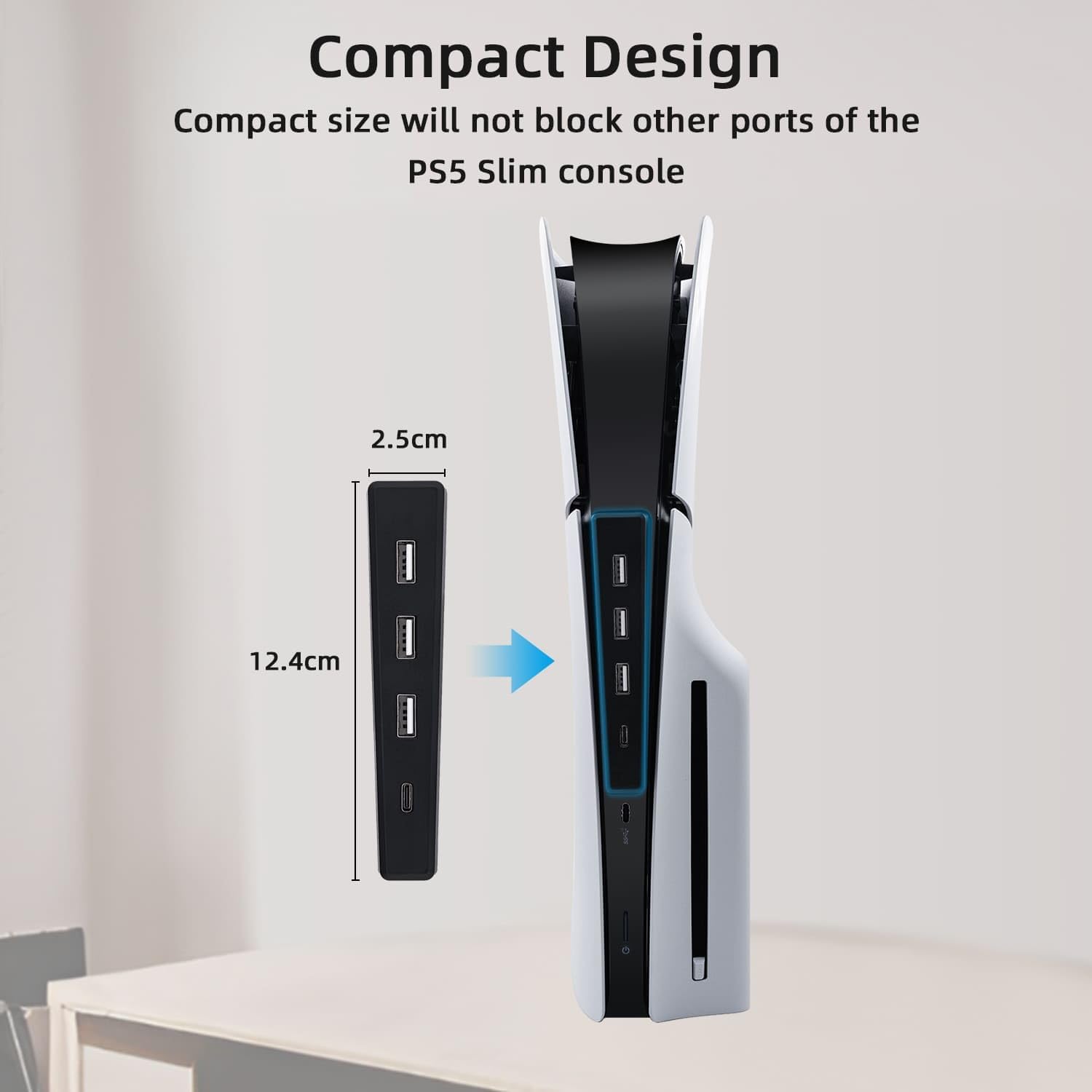 ฮับ USB 4พอร์ตสำหรับ PS5แผ่นดิ - Sony Console Ps5 Slim บทวิจารณ์และราคา