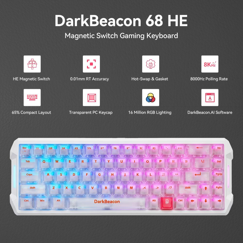 คีย์บอร์ดเกมมิ่งแม่เหล็ก DarkB - Gaming Console Tower บทวิจารณ์และราคา