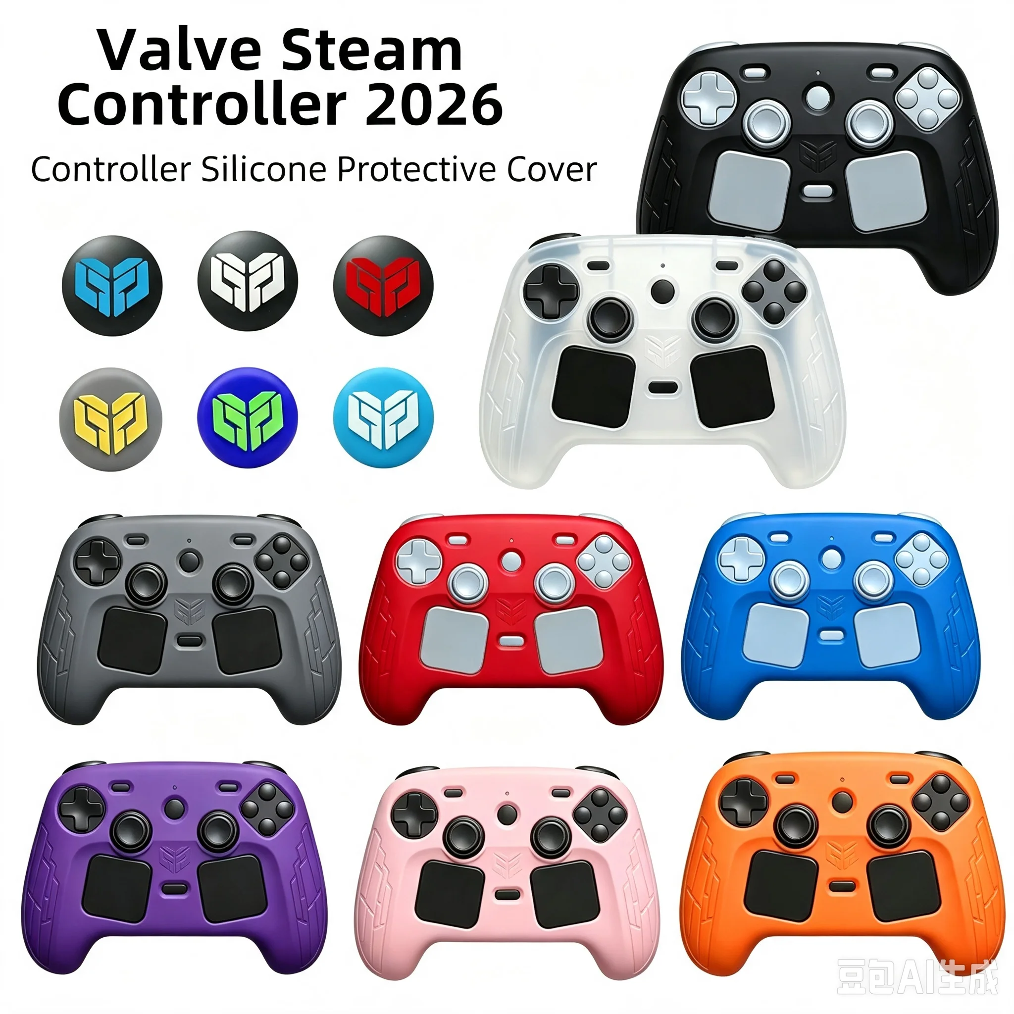 ปลอกซิลิโคนกันลื่นสำหรับ Steam - Ps5 Controller Cover บทวิจารณ์และราคา