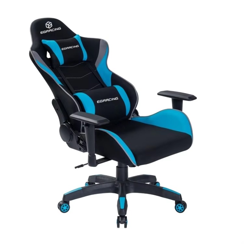 เก้าอี้เกมมิ่งสีดำและน้ำเงินพร - Gaming Chair Cushion บทวิจารณ์และราคา