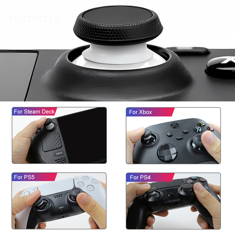 4/8 ชิ้น วงแหวนยางป้องกันจอยสต - Gaming Console Steam Deck บทวิจารณ์และราคา