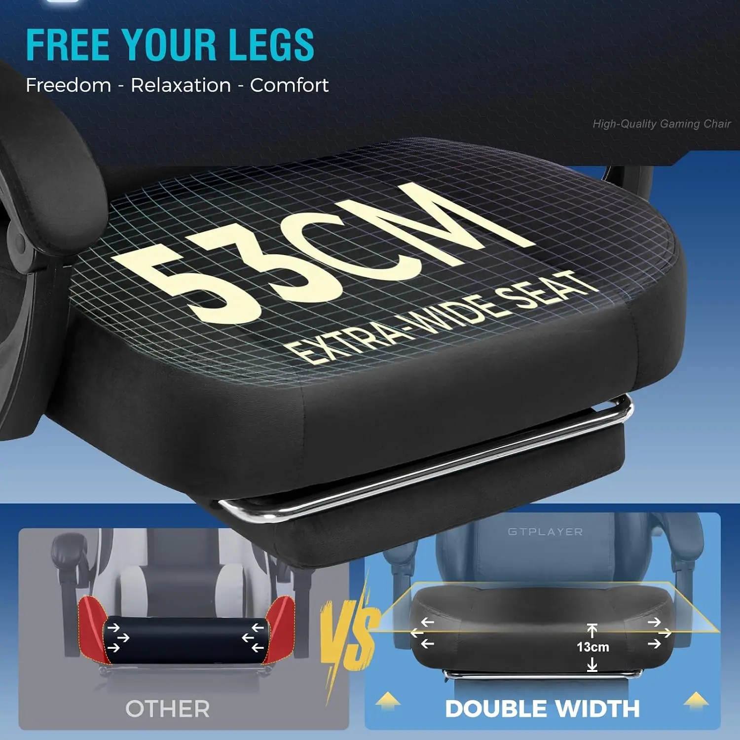 เก้าอี้เกมมิ่งขนาดใหญ่พิเศษพร้ - Gaming Chair Cushion บทวิจารณ์และราคา