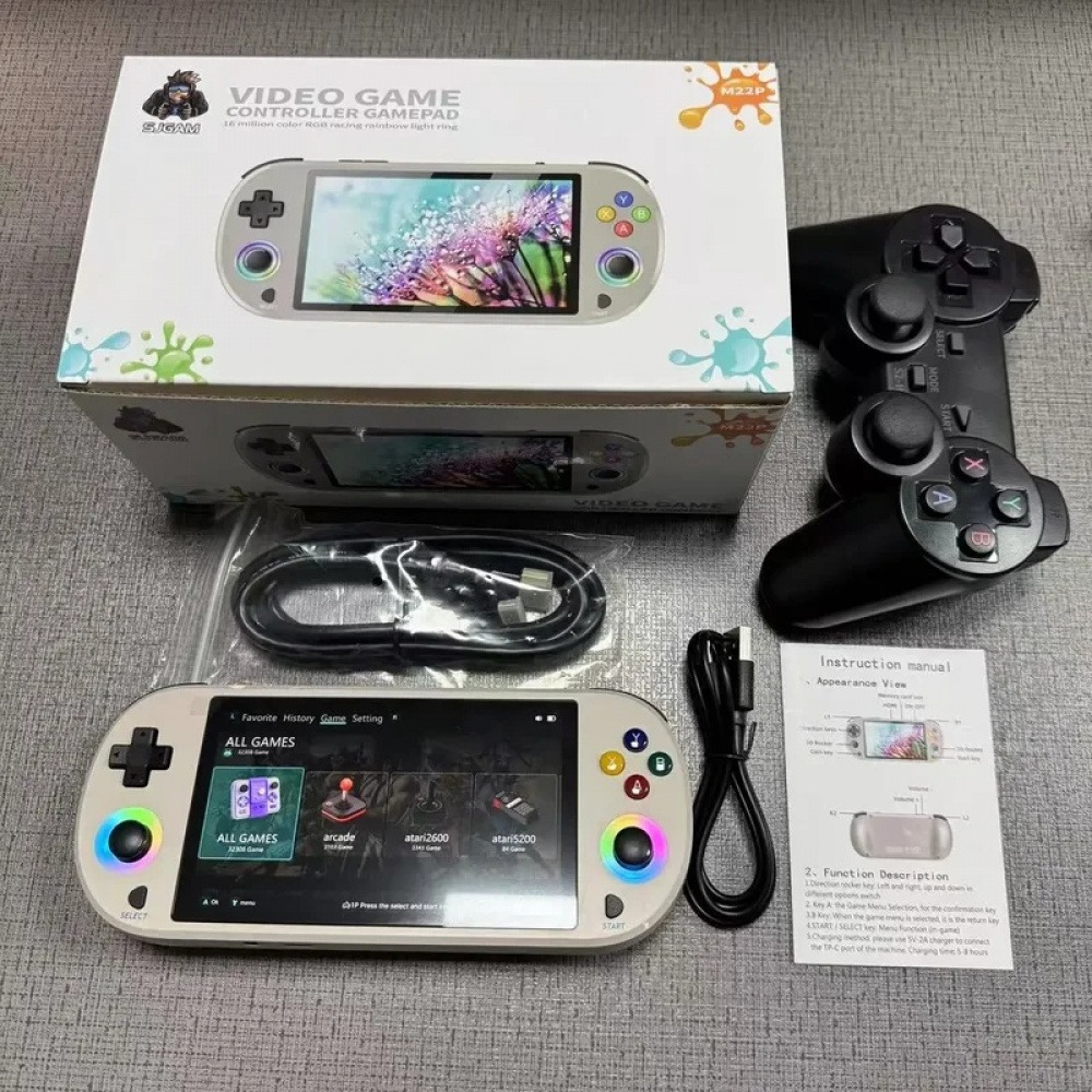 เครื่องเล่นเกมพกพา M22 Pro Ret - Gaming Console Under 500 บทวิจารณ์และราคา