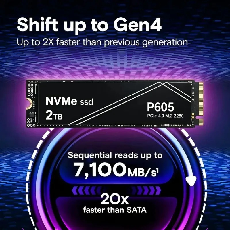 SSD NVMe PCIe Gen รุ่น P605 คว - Gaming Console Sale บทวิจารณ์และราคา