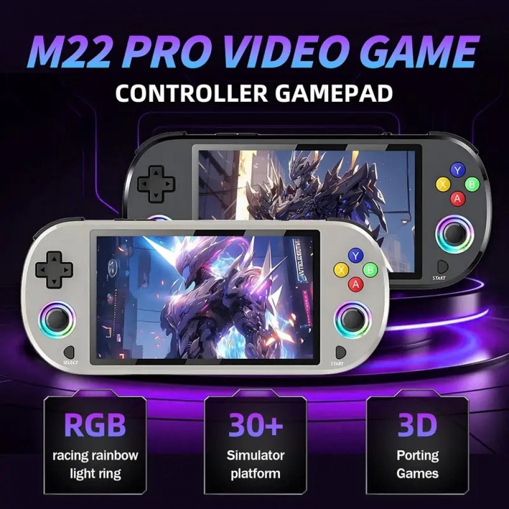 เครื่องเล่นเกมพกพา New M22 Pro - Gaming Console Under 500 บทวิจารณ์และราคา