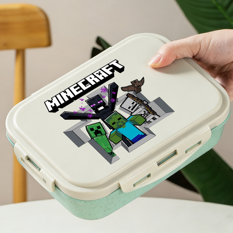กล่องอาหารกลางวันลายมайнคราฟท์ - Gaming Console Minecraft บทวิจารณ์และราคา
