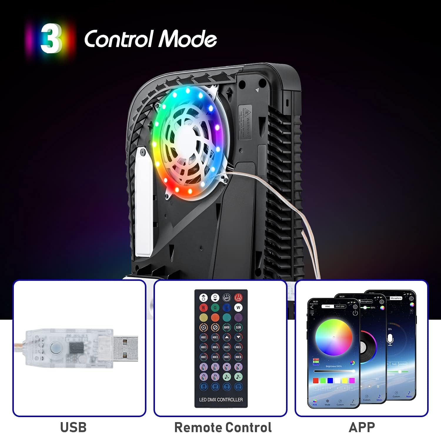ไฟ LED RGB สำหรับ PS5 Pro/Slim - Sony Console Ps5 Slim บทวิจารณ์และราคา