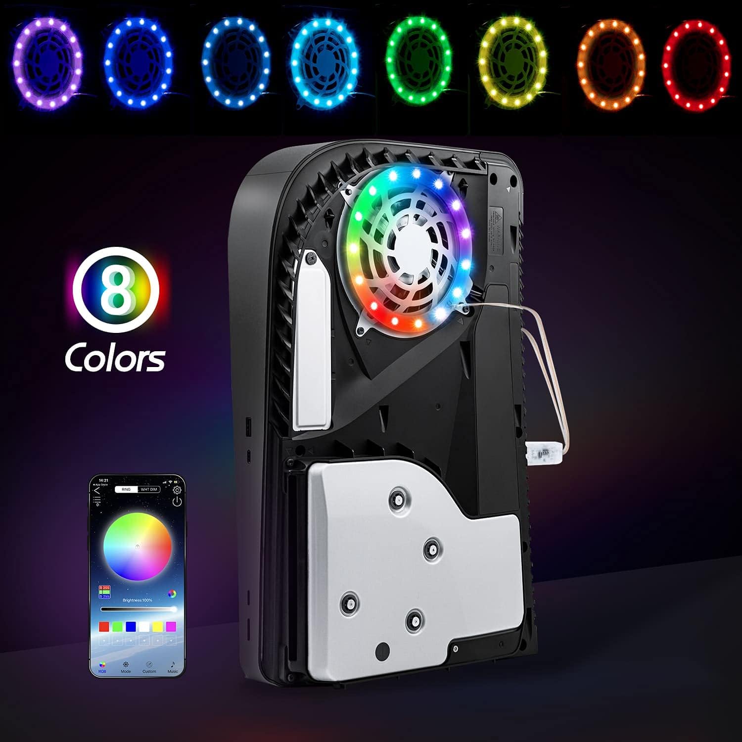 ไฟ LED RGB สำหรับ PS5 Pro/Slim - Sony Console Ps5 Slim บทวิจารณ์และราคา