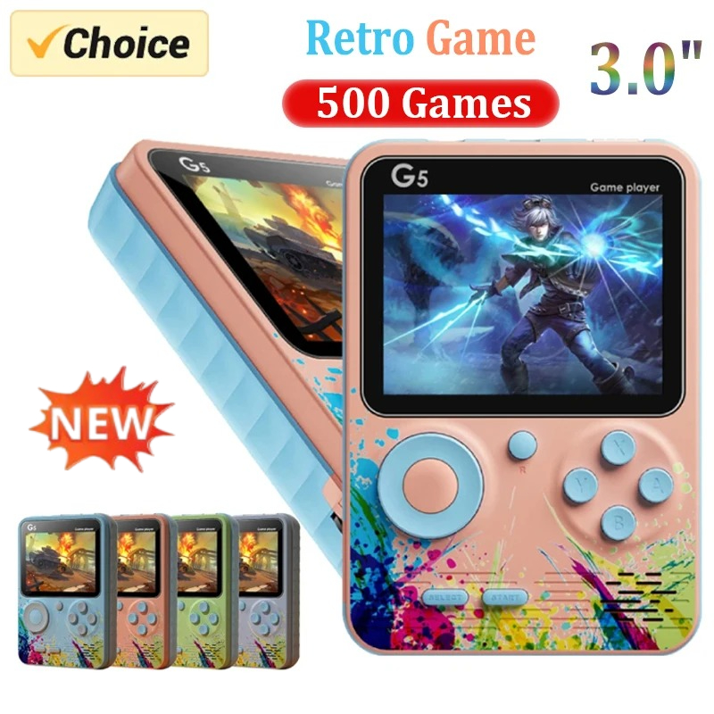เครื่องเล่นเกมพกพา Macaron G5  - Gaming Console Under 500 บทวิจารณ์และราคา