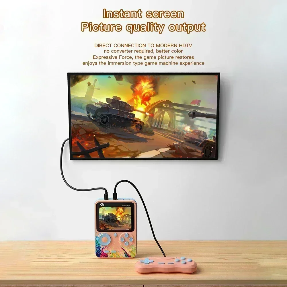 เครื่องเล่นเกมพกพา Macaron G5  - Gaming Console Under 500 บทวิจารณ์และราคา