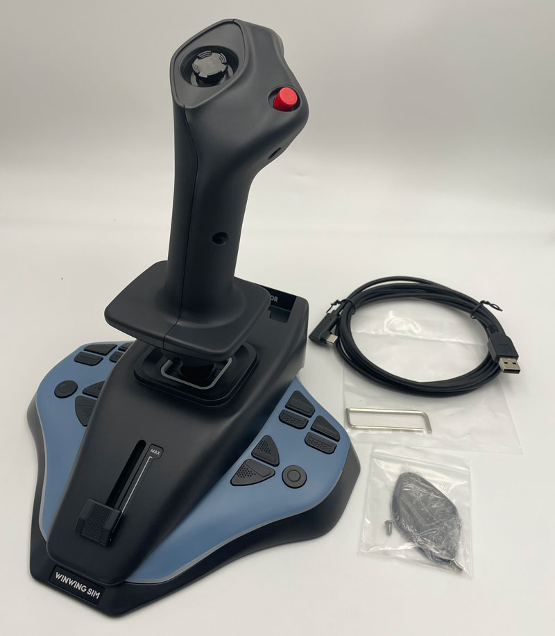 จอยสติ๊กสำหรับจำลองการบิน Winw - Flight Joystick Sim บทวิจารณ์และราคา
