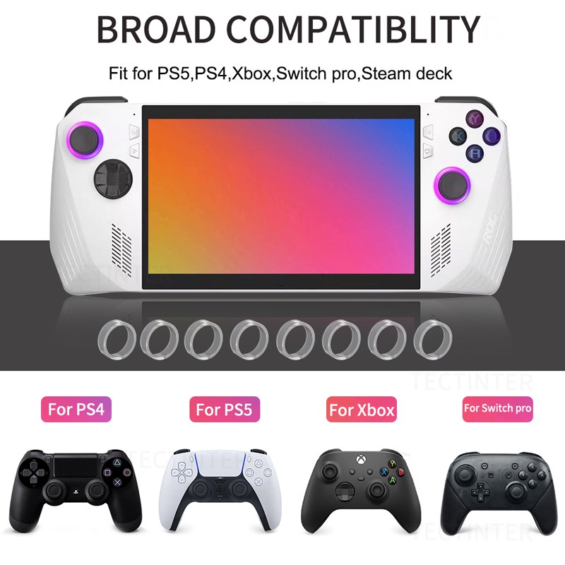 8pcs ยืดหยุ่นป้องกันจอยสติ๊กแห - Gaming Console Steam Deck บทวิจารณ์และราคา