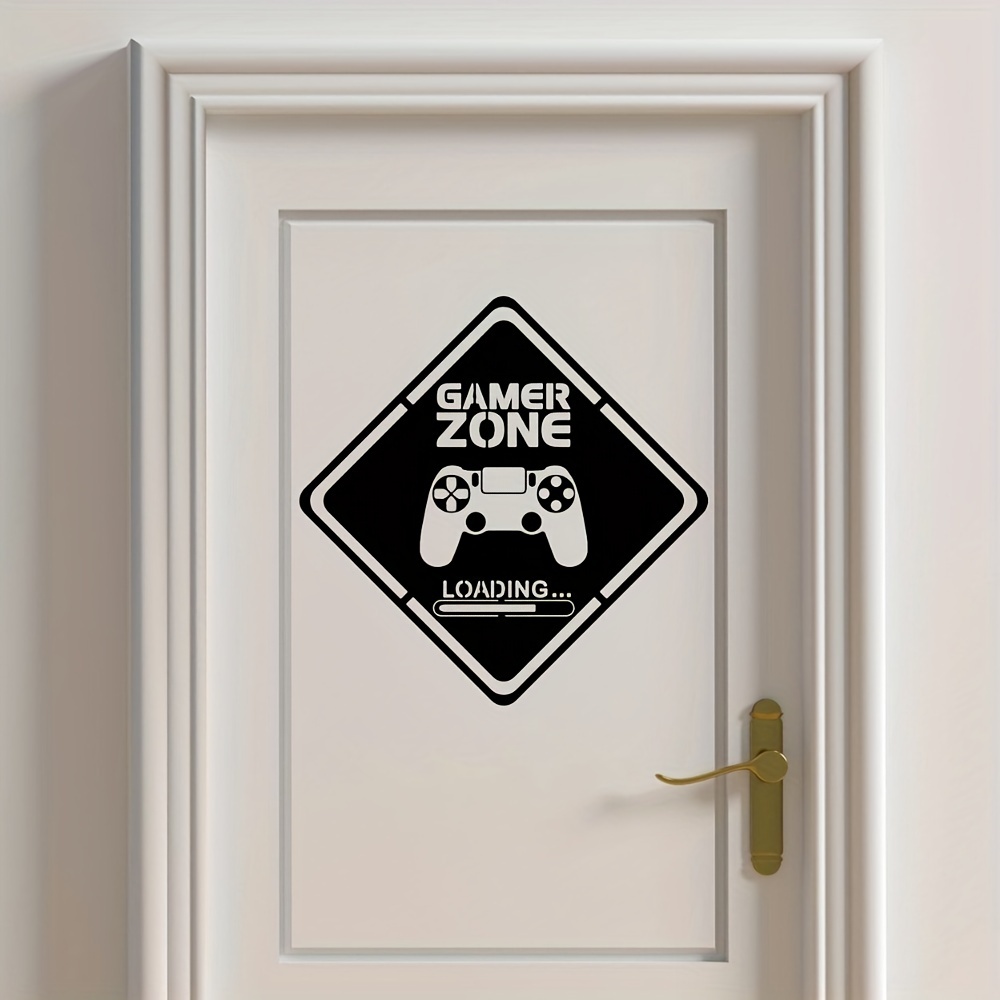 สติกเกอร์ไวนิลติดผนังสำหรับเกม - Gaming Console Room บทวิจารณ์และราคา