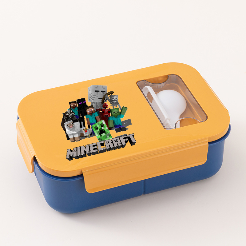 กล่องอาหารกลางวันธีมเกม ลายมай - Gaming Console Minecraft บทวิจารณ์และราคา