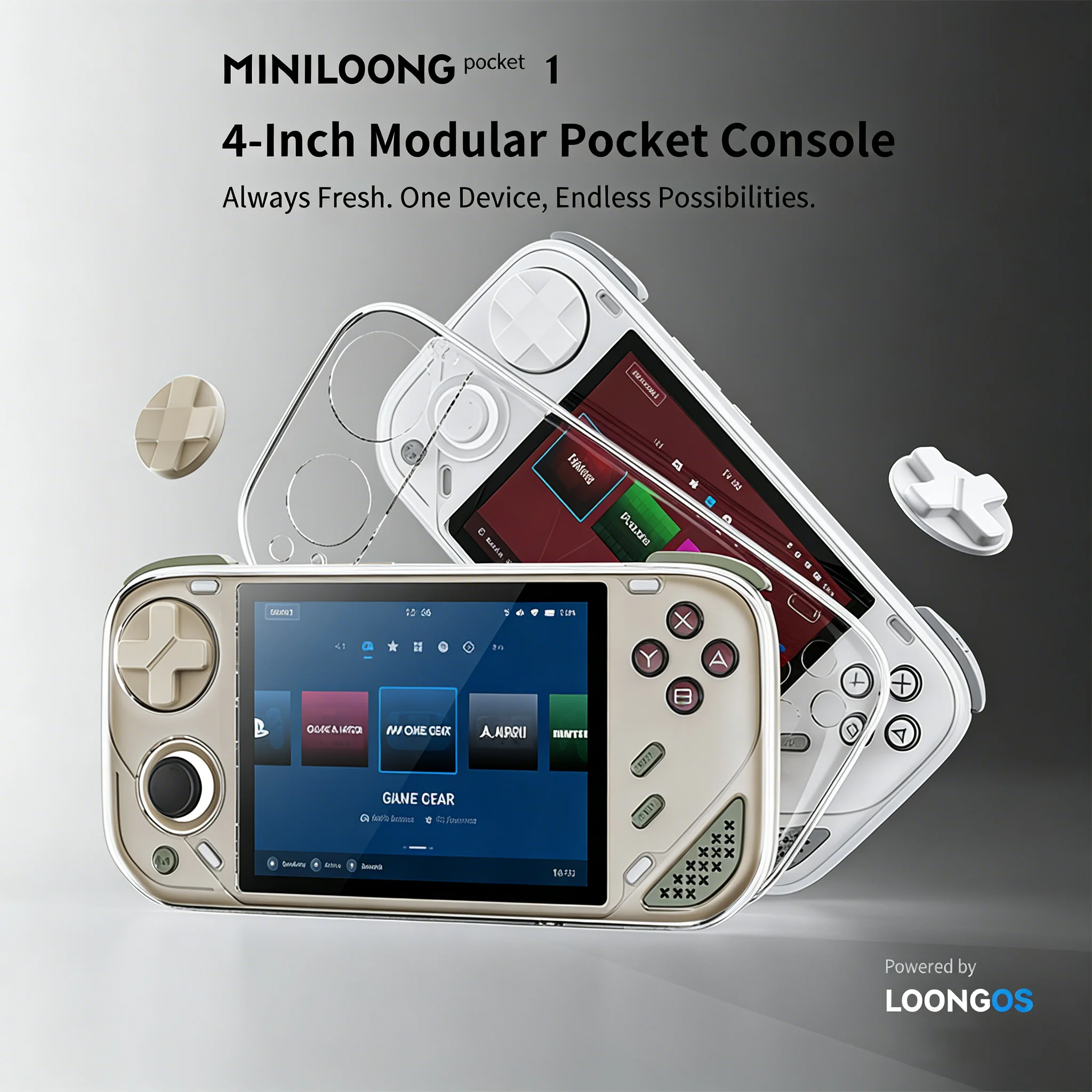 เครื่องเล่นเกมพกพา MINILOONG P - Gaming Console Minecraft บทวิจารณ์และราคา