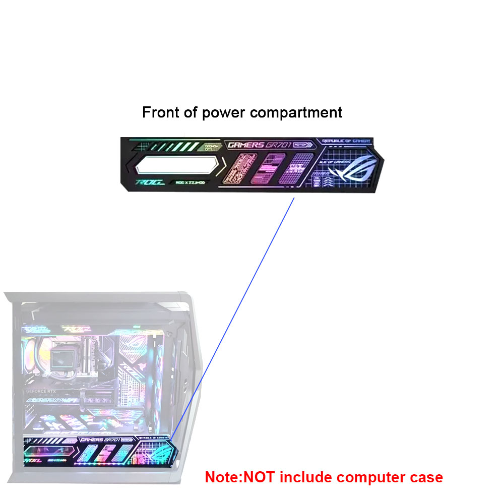 ARGB ROG GR701 HYPERION แชสซีแ - Gaming Console Tower บทวิจารณ์และราคา