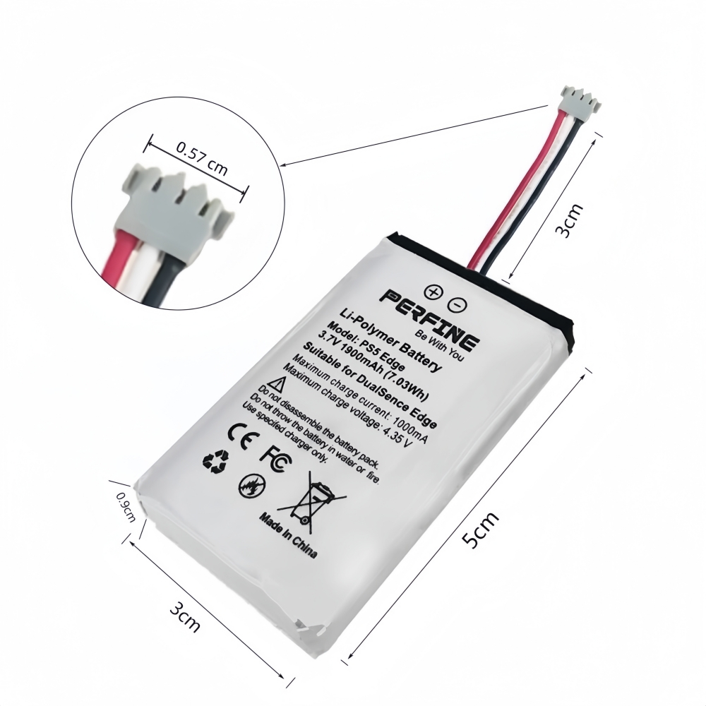 Perfine 1900mAh แบตเตอรี่ 2pcs - Sony Controller Dualsense Edge บทวิจารณ์และราคา