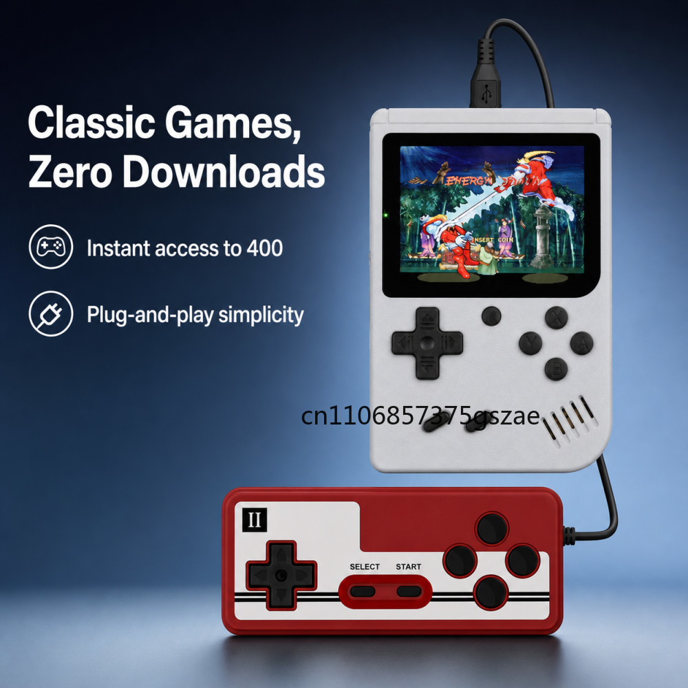 เครื่องเล่นเกมพกพา 400 in 1 มิ - Gaming Console Under 500 บทวิจารณ์และราคา