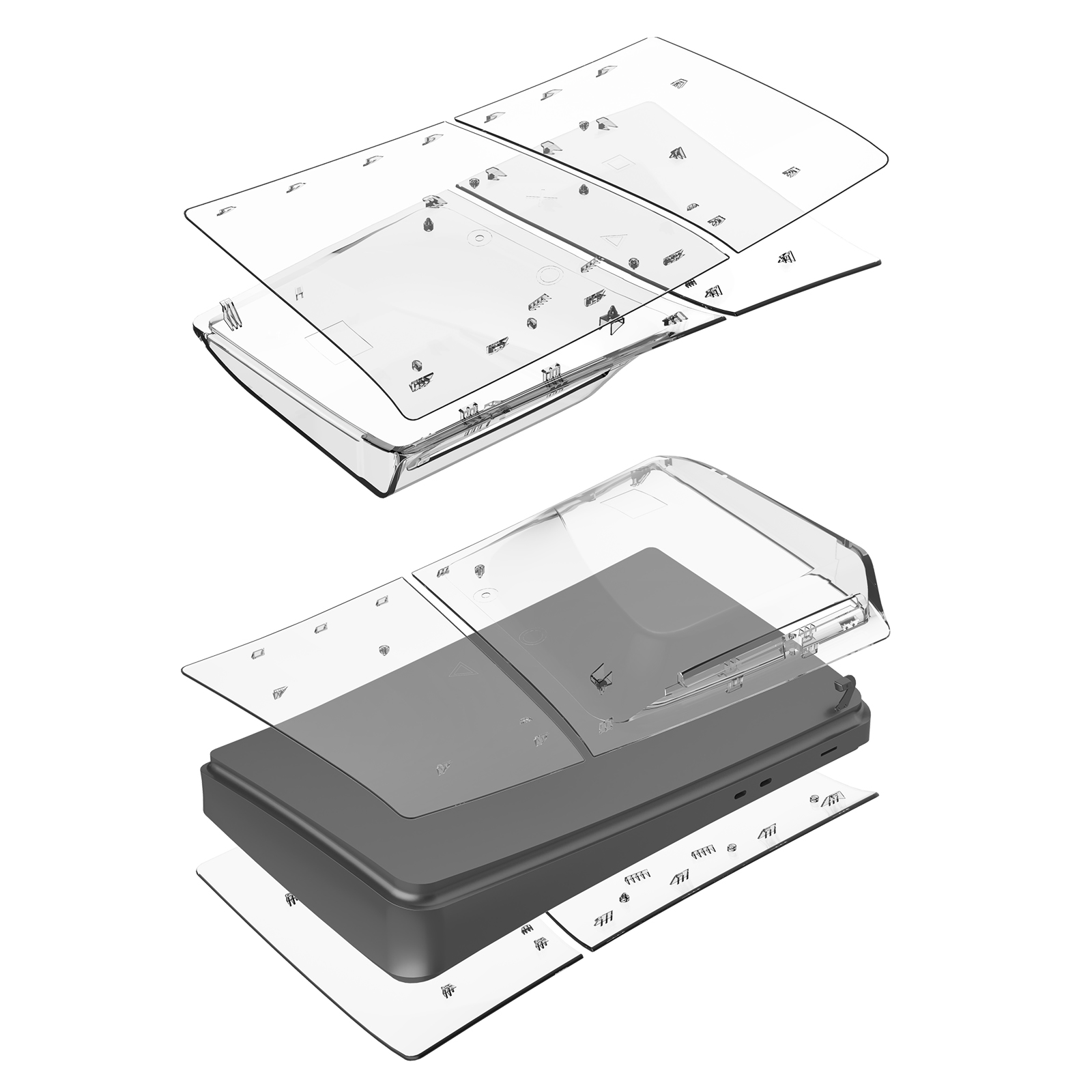 400 + เอฟเฟกต์แผงหน้าปัดไฟ LED - Sony Console Ps5 Slim บทวิจารณ์และราคา